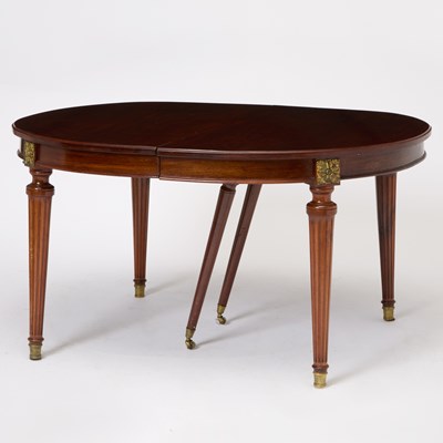 Lot 181 - Louis XVI Style Mahogany Dining Table