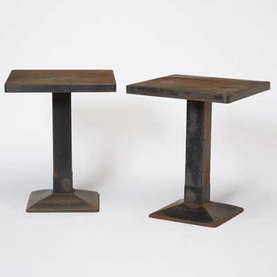 Lot 186 - Pair of French Metal Tables