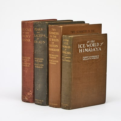 Lot 213 - A group of works by William and Fanny Workman, including five inscribed pamphlets