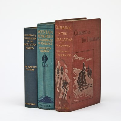 Lot 209 - Three mountaineering works by Sir Martin Conway