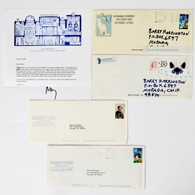 Lot 225 - Large group of Ray Bradbury correspondence