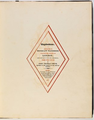 Lot 59 - John Thomas Smith's sympathetic illustrations of London beggars