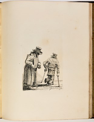 Lot 59 - John Thomas Smith's sympathetic illustrations of London beggars