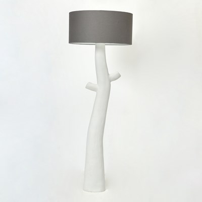 Lot 271 - Bourgeois Boheme Atelier Plaster "Monceau" Floor Lamp