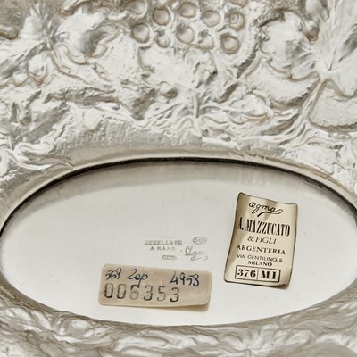 Lot 192 - Italian Silver Large Centerpiece Bowl