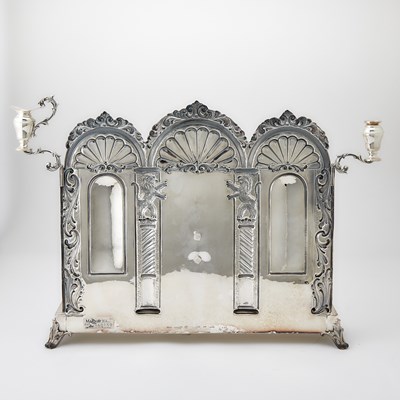 Lot 217 - Italian Sterling Silver Menorah