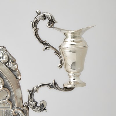 Lot 217 - Italian Sterling Silver Menorah
