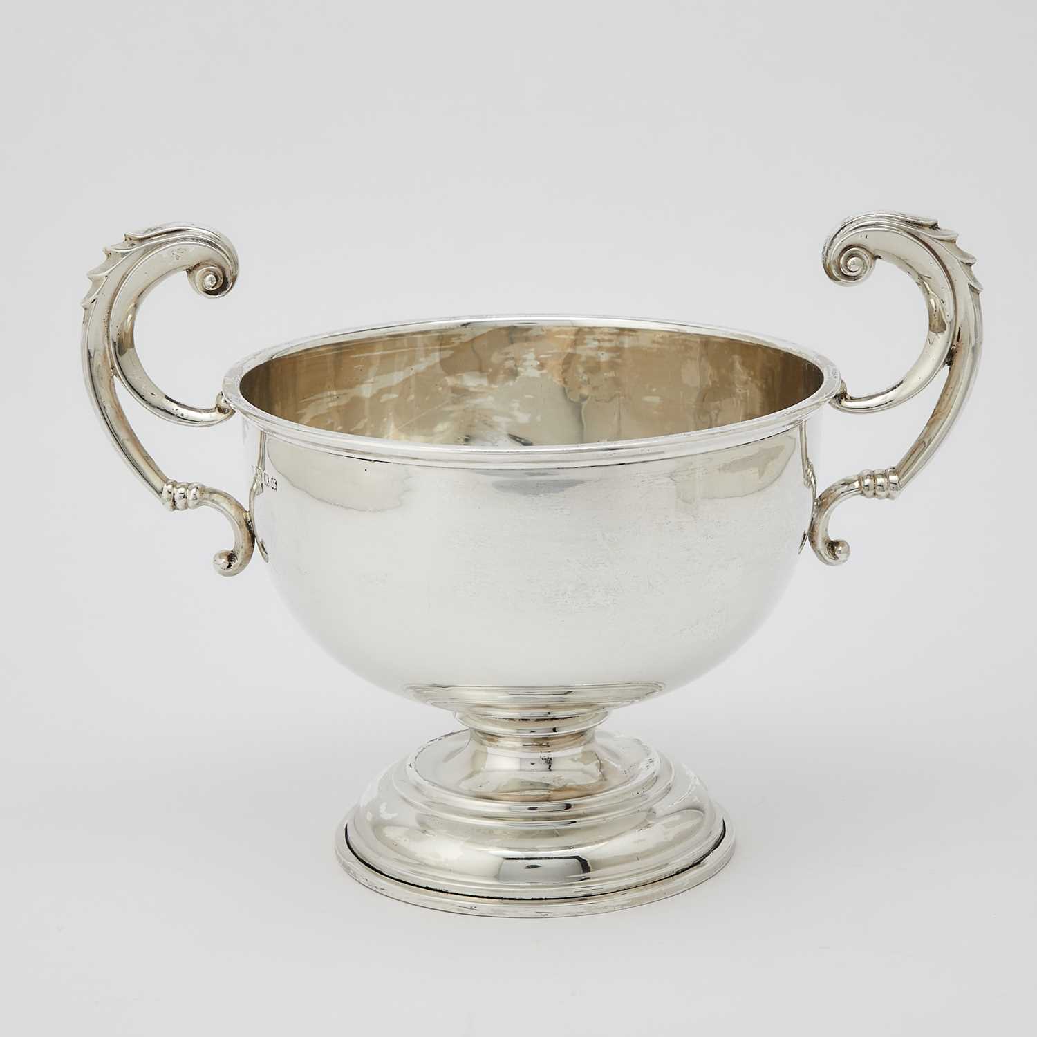 Lot 233 - George V Sterling Silver Two Handled Cup