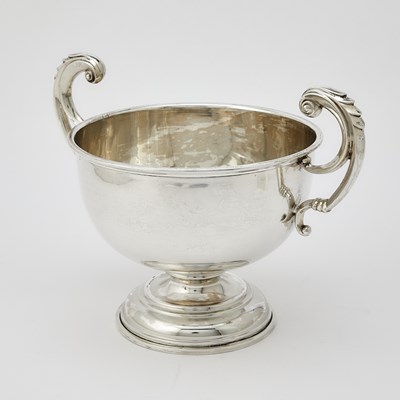 Lot 233 - George V Sterling Silver Two Handled Cup