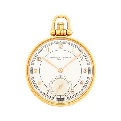 Lot 52 - Vacheron & Constantin Gold Open Face Pocket Watch