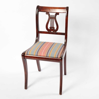 Lot 1041 - Classical Style Mahogany Side Chair