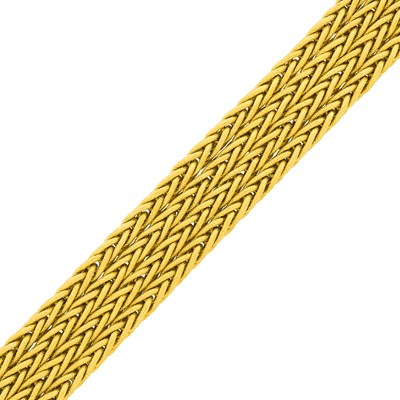 Lot 88 - Four Strand Gold Bracelet
