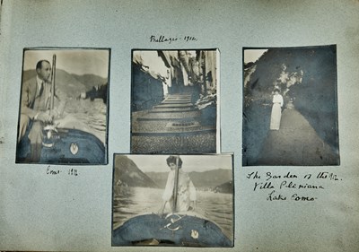 Lot 202 - Photograph albums of Blanche Oelrichs, known as the author Michael Strange, and her son Robin May Thomas