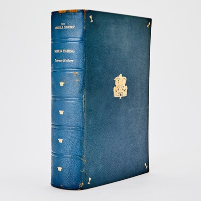 Lot 214 - Taverner's classic work on salmon fishing, with the original flies
