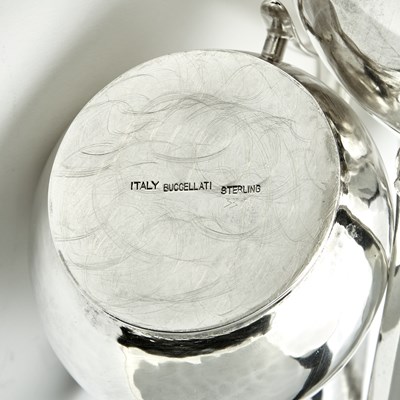 Lot 189 - Buccellati Sterling Silver Part Cafe au Lait Coffee Service