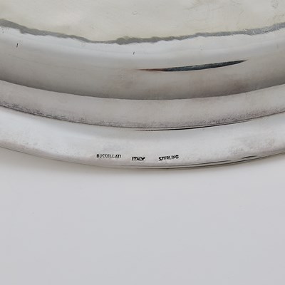 Lot 190 - Buccellati Sterling Silver Circular Tray