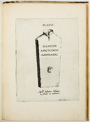 Lot 26 - Ancient portraiture, illustrated, in a handsome contemporary binding