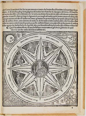 Lot 4 - A postincunable treatise on law with striking illustrations