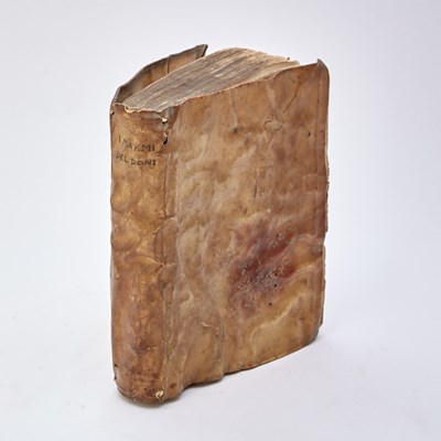 Lot 14 - The first edition of Doni's I Marmi, with manuscript binder's waste