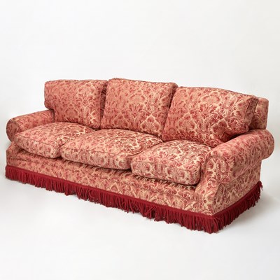 Lot 218 - Geoffrey Bennison Upholstered Sofa