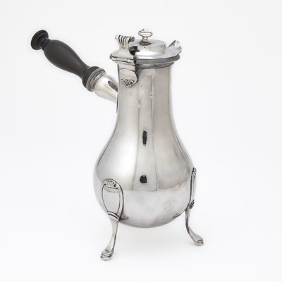 Lot 136 - French Sterling Silver Coffee Pot