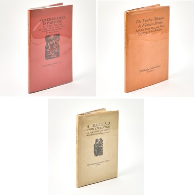 Lot 220 - Three attractive copies of Golden Cockerel Press books illustrated by Ravilious and Nash