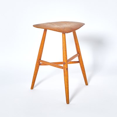 Lot 351 - Wharton Esherick Elm Stool