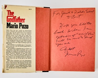 Lot 286 - A rare inscribed first edition of The Godfather with a Puzo family connection