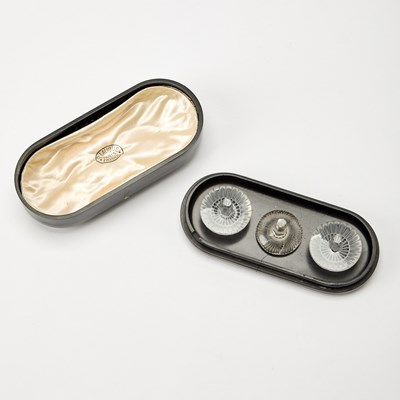 Lot 280 - Lalique Molded Glass Perfume Tester Set