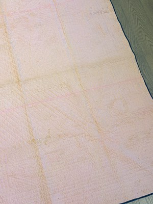 Lot 6 - Pieced and Appliqued Cotton Hawai'ian Pre-Statehood Flag Quilt
