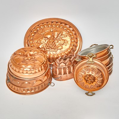 Lot 123 - Group of Copper Moulds