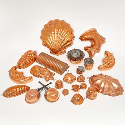 Lot 122 - Group of Copper Moulds