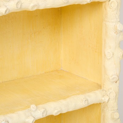Lot 267 - Faux Bois Painted Bookcase