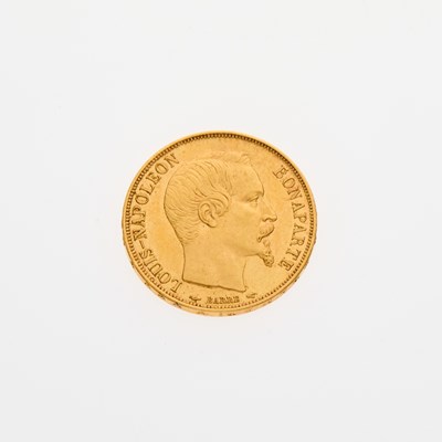 Lot 65 - France. 1852-A 20 Francs. Uncirculated.