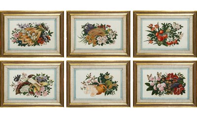 Lot 154 - Six Chinese Trade Paintings