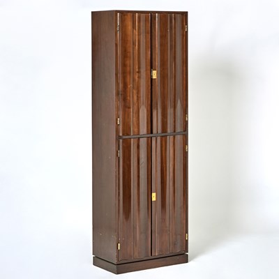 Lot 371 - Tommi Parzinger Walnut Tall Cabinet