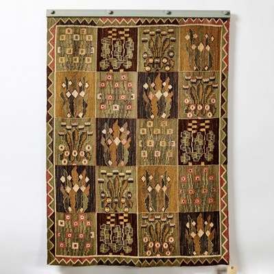 Lot 163 - Marta Maas-Fjetterstrom Swedish "Fodelsadagen" Tapestry