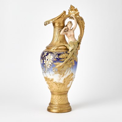 Lot 175 - Teplitz Porcelain Pitcher