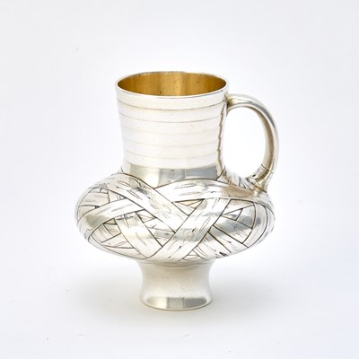 Lot 280 - Russian Silver Trompe l'Oeil Jug
