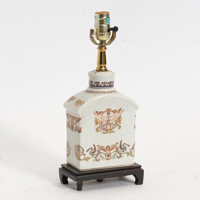 Lot 354 - French Porcelain Tea Canister