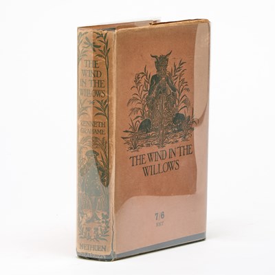 Lot 253 - The first edition of The Wind in the Willows in the scarce dust jacket