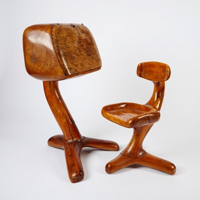 Lot 304 - Arthur Espenet Carpenter Desk and Chair