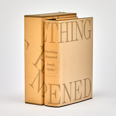 Lot 255 - A signed, limited first edition of Joseph Heller's Something Happened