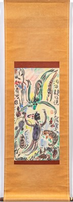 Lot 185 - A Japanese Painting