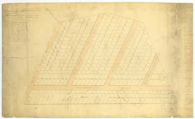 Lot 195 - An early New York map depicting Leisler Farm.
