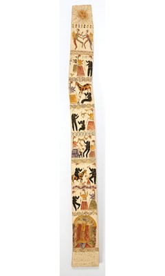 Lot 261 - Painted Wood "Tabla de Sarhua"