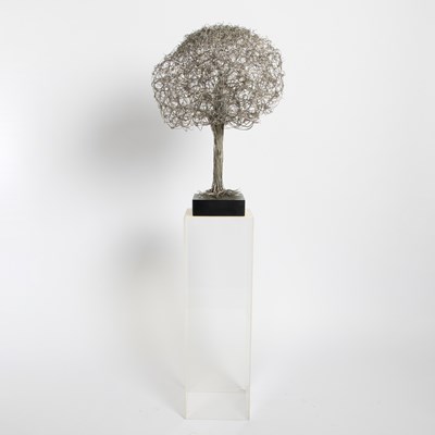 Lot 271 - Metal Wire Tree Sculpture