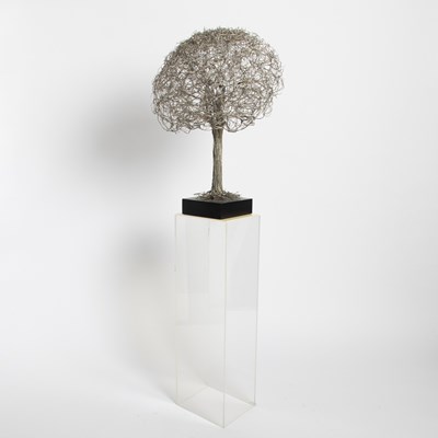 Lot 271 - Metal Wire Tree Sculpture