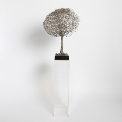 Lot 271 - Metal Wire Tree Sculpture