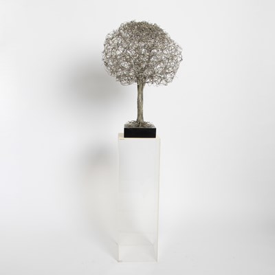 Lot 271 - Metal Wire Tree Sculpture